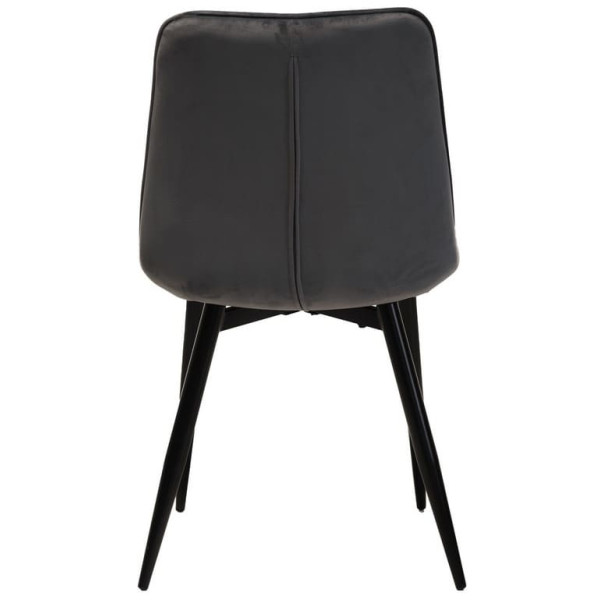 Стул Vetro Mebel N-46 Серый велюр-5