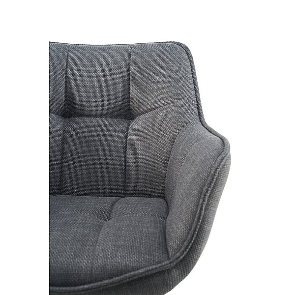 Стул поворотный Vetro Mebel R-69 Серый ткань-10