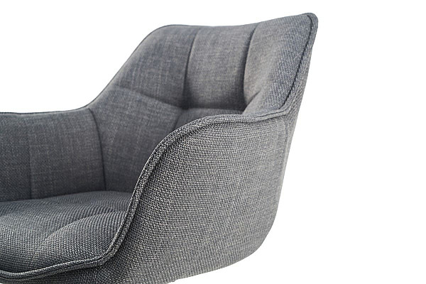 Стул поворотный Vetro Mebel R-69 Серый ткань-11