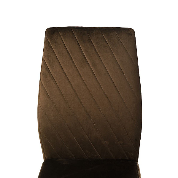Стілець Vetro Mebel S-118 Коричневий велюр-7