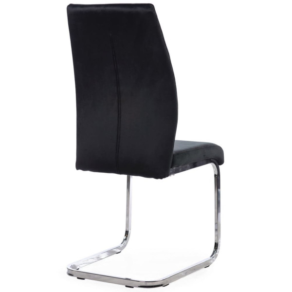 Стілець Vetro Mebel S-118 Чорний велюр-3