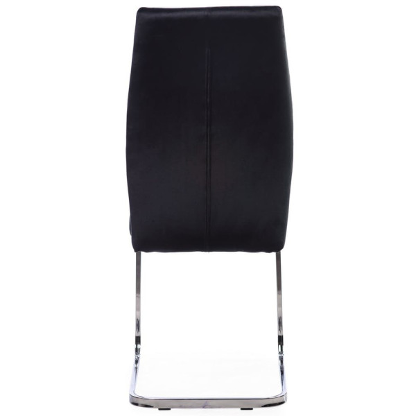 Стілець Vetro Mebel S-118 Чорний велюр-4
