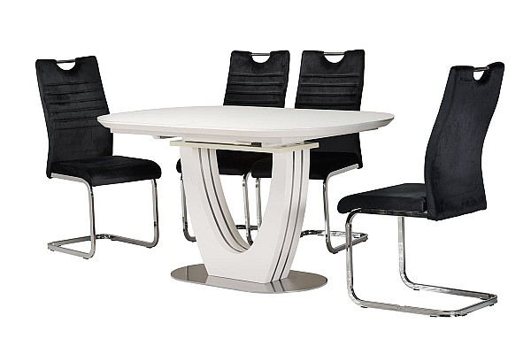 Стул Vetro Mebel S-120 Черный велюр-1