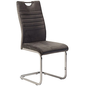 Стілець Vetro Mebel S-120 Сірий велюр