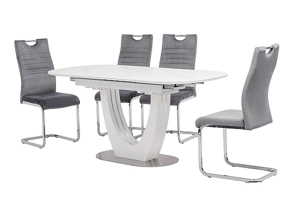 Стул Vetro Mebel S-120 Серый велюр-1