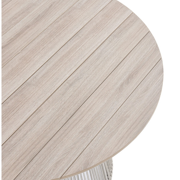 Комплект садовой мебели Vetro Mebel Белладжо ODS-2 Дрифтвуд грей/айвори-5