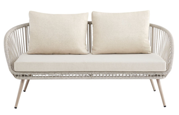 Комплект садовой мебели Vetro Mebel Капри ODS-1 Дрифтвуд грей/айвори-3