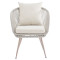 Стілець садовий Vetro Mebel Лукка ODC-10 Айворі/білий дуб-5-thumb