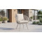 Стілець садовий Vetro Mebel Лукка ODC-10 Айворі/білий дуб-1-thumb