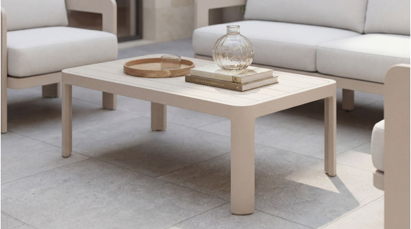 Комплект садових меблів Vetro Mebel Саванна ODS-3 Білий пісок/кремовий-3