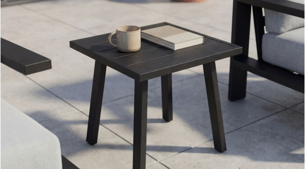 Комплект садовой мебели Vetro Mebel Тахо ODS-4 Светло-серый/черный-4