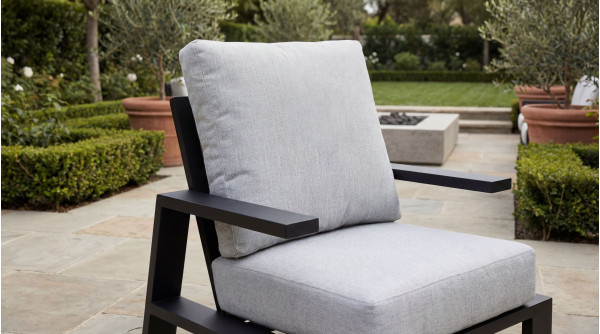 Комплект садовой мебели Vetro Mebel Тахо ODS-4 Светло-серый/черный-3