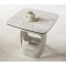 Кавовий стіл Vetro Mebel Арно сільвер рівер/айворі-1-thumb