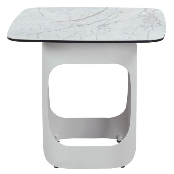 Кавовий стіл Vetro Mebel Арно сільвер рівер/айворі-8