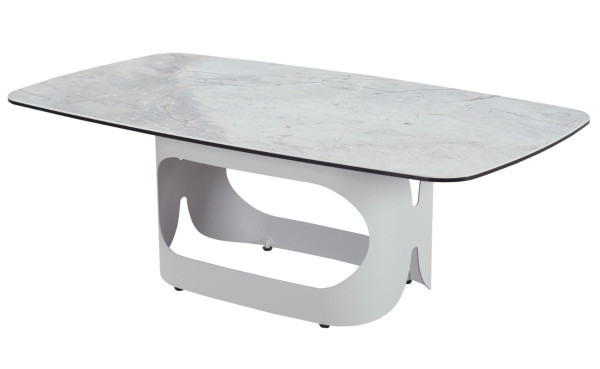 Журнальний стіл Vetro Mebel Арно сільвер рівер/айворі-6