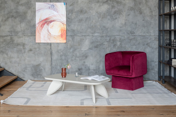 Журнальний стіл Vetro Mebel Аврора C-310 Теплий пісок-2