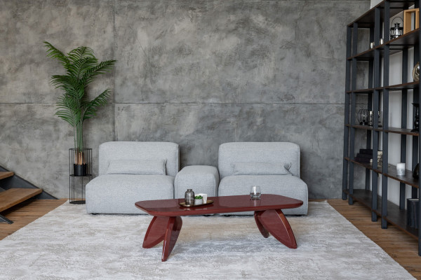 Журнальний стіл Vetro Mebel Аврора C-310 Винний-2