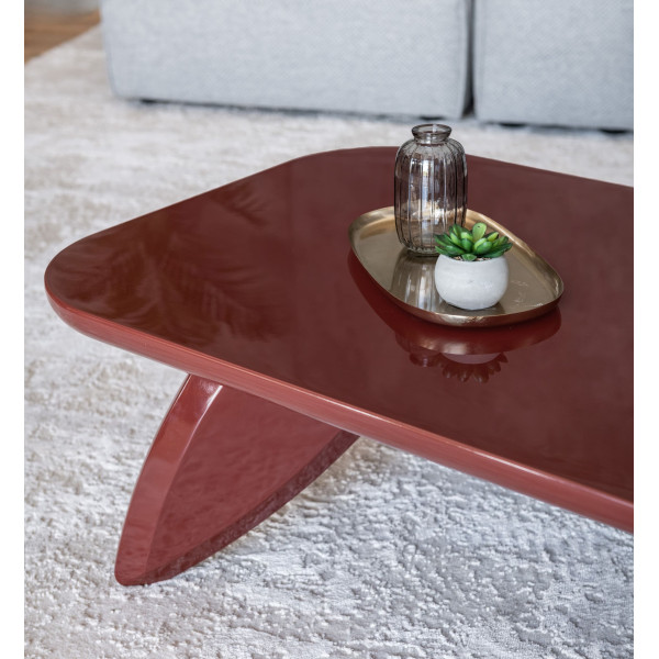 Журнальний стіл Vetro Mebel Аврора C-310 Винний-3