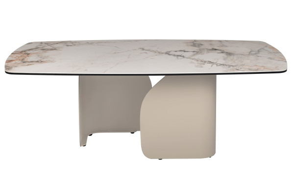 Журнальний стіл Vetro Mebel Крістіано Аврора голд/бежевий-6