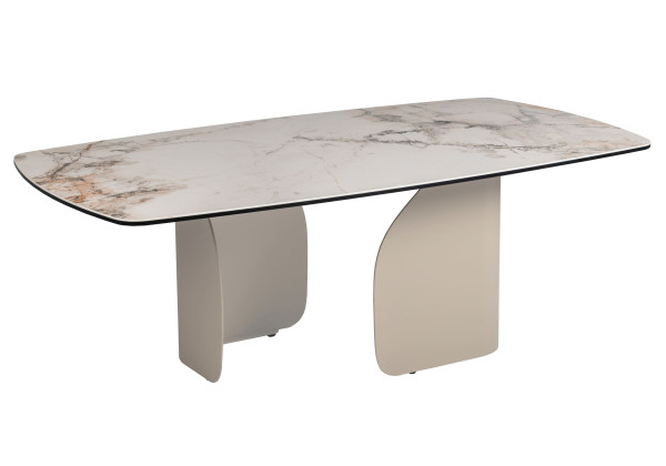 Журнальний стіл Vetro Mebel Крістіано Аврора голд/бежевий-7