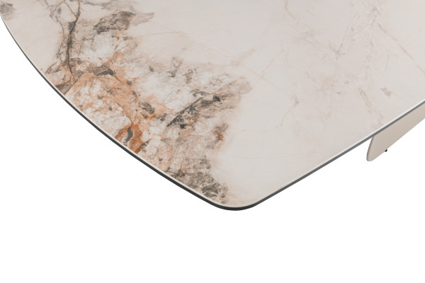 Журнальний стіл Vetro Mebel Крістіано Аврора голд/бежевий-11