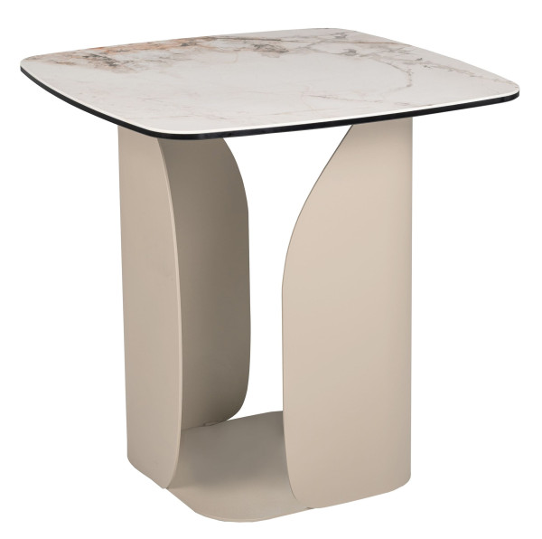 Кофейный стол Vetro Mebel Кристиано Аврора голд/бежевый-6