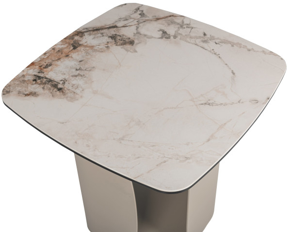 Кофейный стол Vetro Mebel Кристиано Аврора голд/бежевый-8