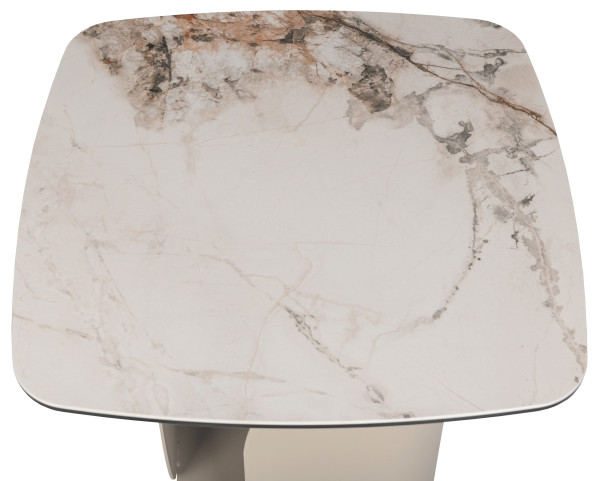 Кофейный стол Vetro Mebel Кристиано Аврора голд/бежевый-9