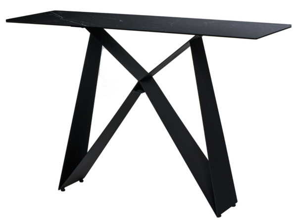 Консоль Vetro Mebel Бруно Неро маркіна-чорний-0