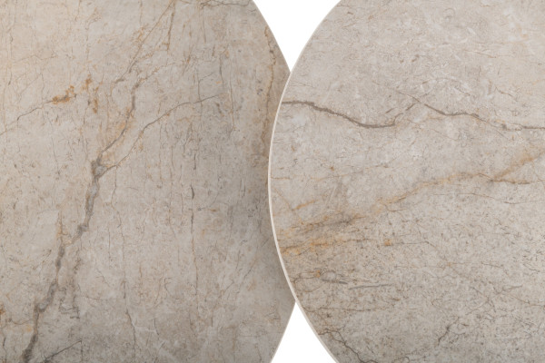 Комплект журнальних столів Vetro Mebel CT-42 Дадді містик грей/капучіно-8