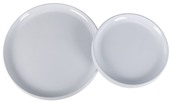 Комплект журнальних столів Vetro Mebel CT-45 Беніто білий/білий-12