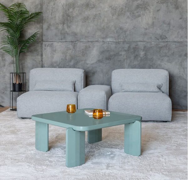 Журнальный стол Vetro Mebel Энзо C-320 Лагуна-0