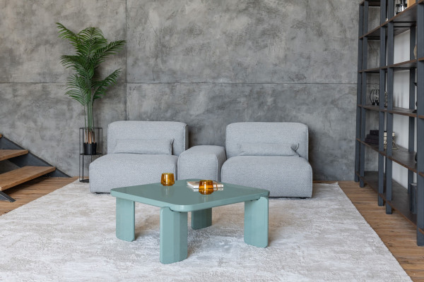 Журнальный стол Vetro Mebel Энзо C-320 Лагуна-1