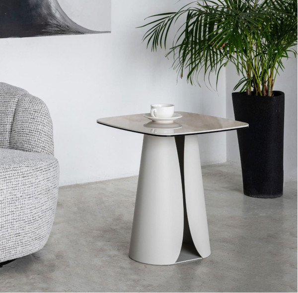 Кавовий стіл Vetro Mebel Лунаріо Айворі онікс/айворі-0