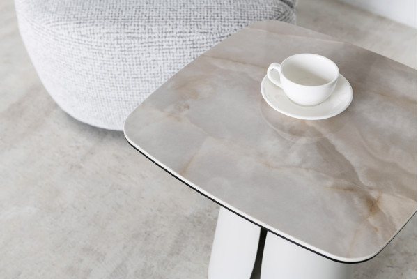Кавовий стіл Vetro Mebel Лунаріо Айворі онікс/айворі-4