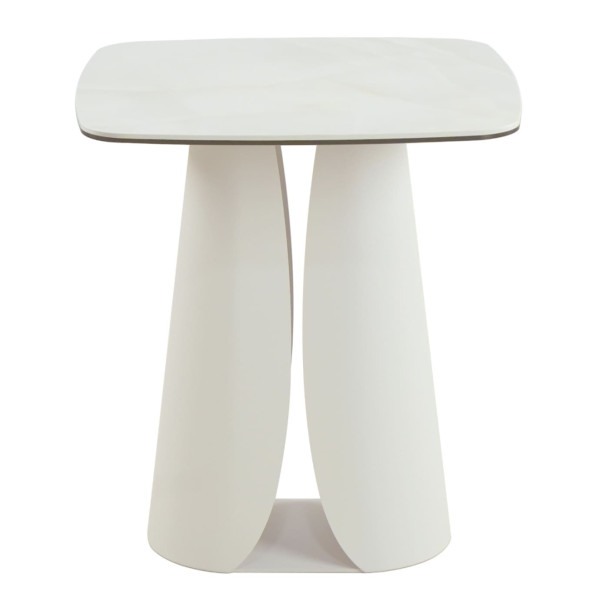 Кавовий стіл Vetro Mebel Лунаріо Айворі онікс/айворі-5