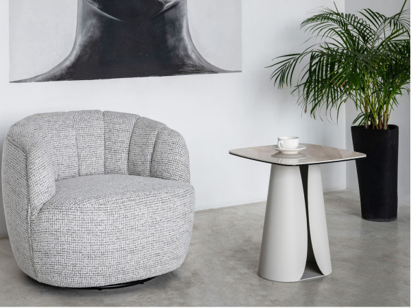 Кавовий стіл Vetro Mebel Лунаріо Айворі онікс/айворі-1