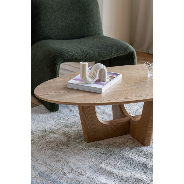 Журнальный стол Vetro Mebel Матео C-315 Ясень-2