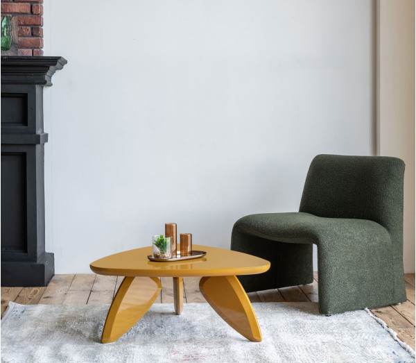 Журнальный стол Vetro Mebel Витторио C-300 Охра-0