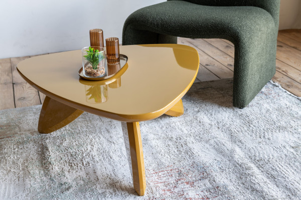 Журнальный стол Vetro Mebel Витторио C-300 Охра-3