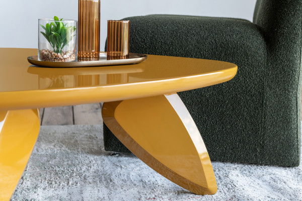 Журнальный стол Vetro Mebel Витторио C-300 Охра-4