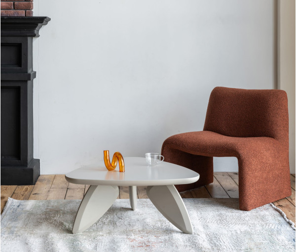 Журнальний стіл Vetro Mebel Вітторіо C-300 Теплий пісок-0