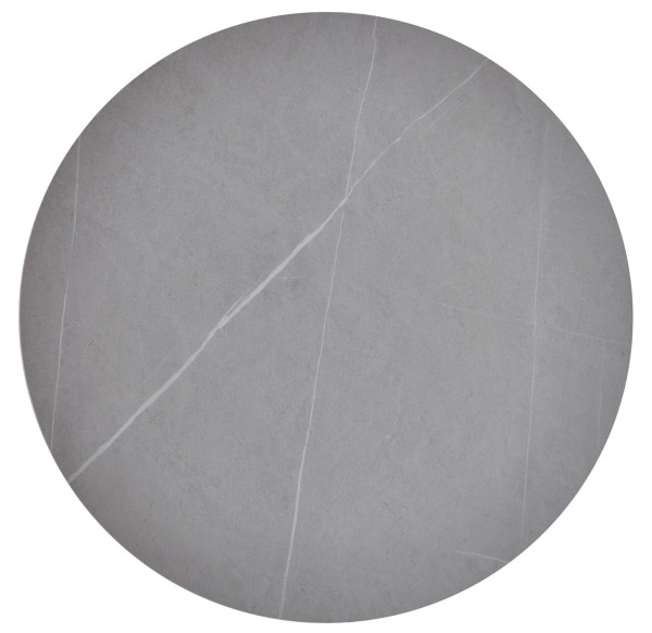 Обідній керамічний стіл Vetro Mebel T-325 Айс грей-чорний-7