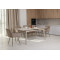 Керамический стол раскладной обеденный Vetro Mebel TM-125 Крема саббия/капучино-1-thumb