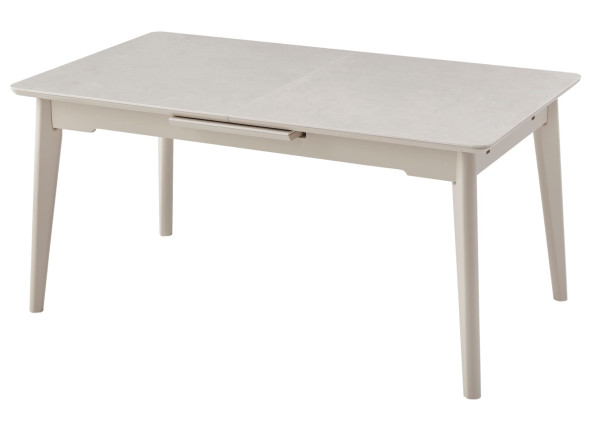 Керамический стол раскладной обеденный Vetro Mebel TM-125 Крема саббия/капучино-13