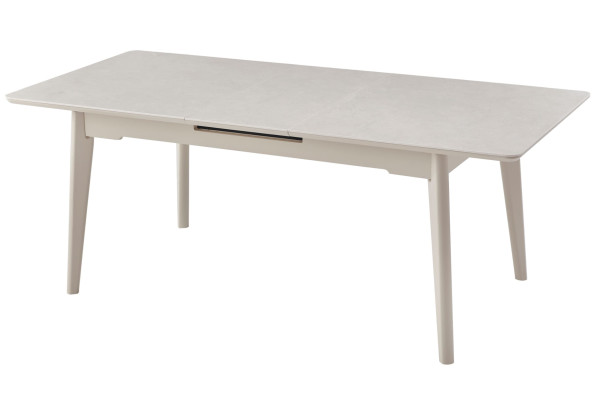 Керамический стол раскладной обеденный Vetro Mebel TM-125 Крема саббия/капучино-16
