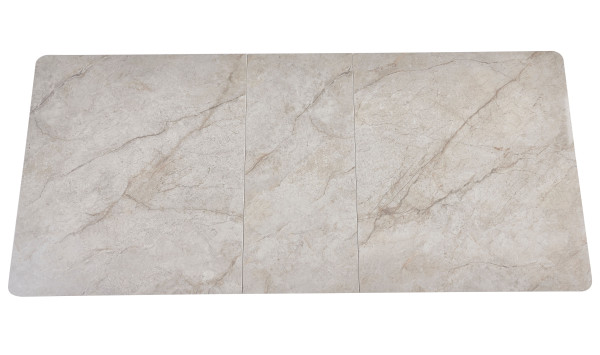 Керамічний стіл розкладний обідній Vetro Mebel TM-125 Містик грей/капучіно-11