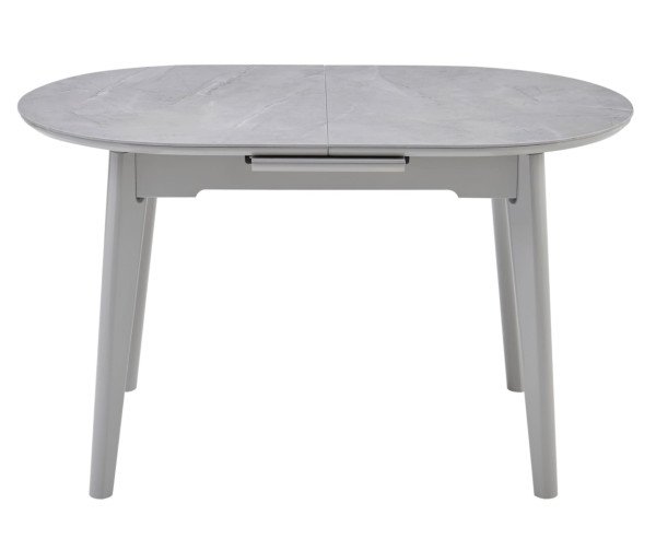 Керамический стол раскладной обеденный Vetro Mebel TM-126-1 Калакатта мрамор/серый-1