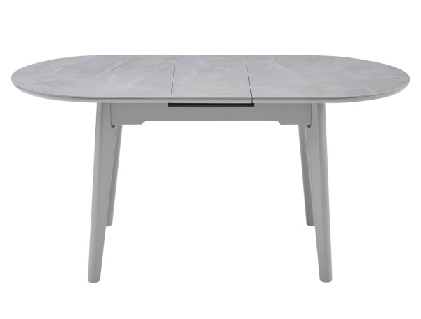 Керамический стол раскладной обеденный Vetro Mebel TM-126-1 Калакатта мрамор/серый-4