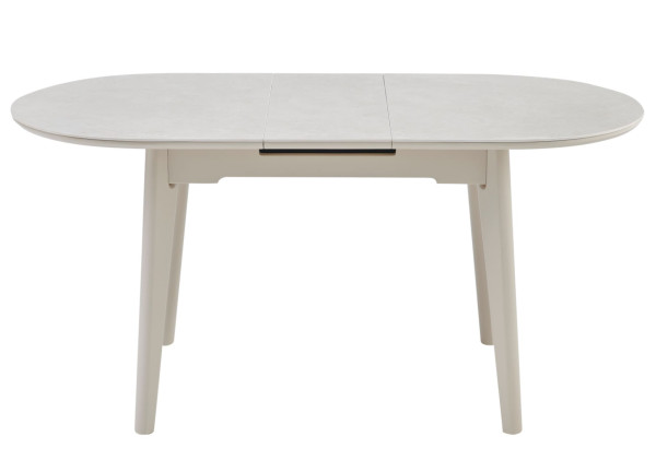 Керамический стол раскладной обеденный Vetro Mebel TM-126-1 Крема саббия/капучино-5
